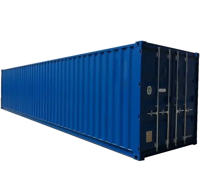 40ft by 8ft Storage Container Ground Radyr